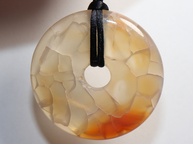 Preview: fire agate with cord
