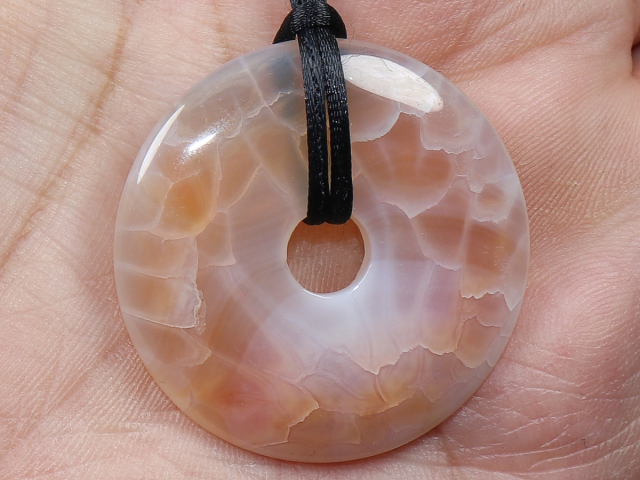 fire agate with cord