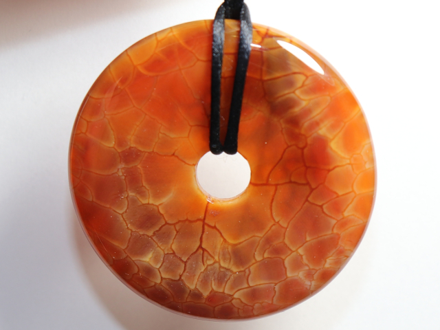 Preview: fire agate with cord