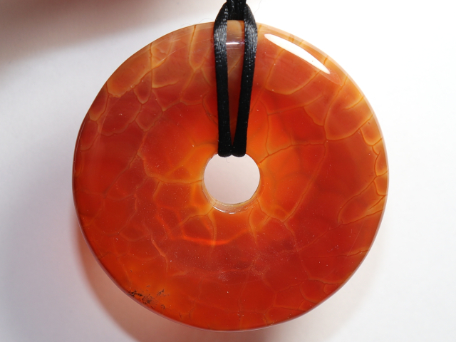 Preview: fire agate with cord