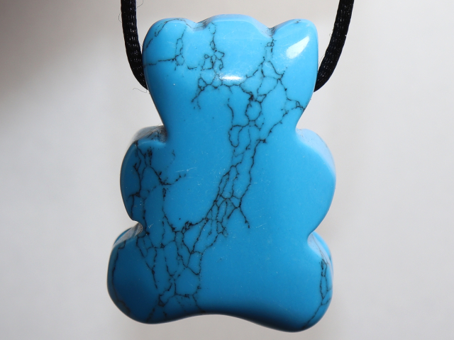 Preview: turquoise (rec.) with cord or silver 925