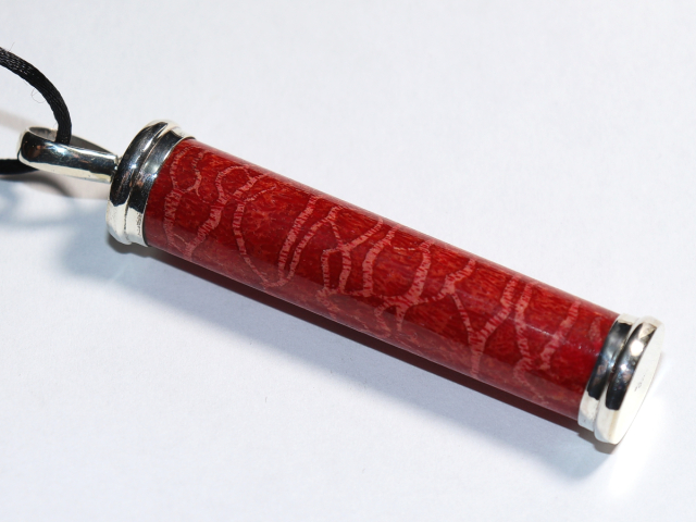foam coral with cord or silver 925