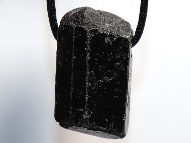 Preview: black tourmaline (Schorl) with cord or silver 925