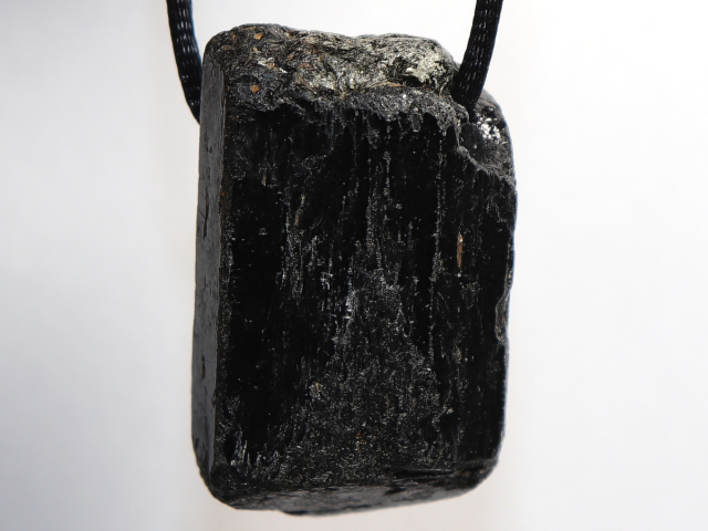 Preview: black tourmaline (Schorl) with cord or silver 925