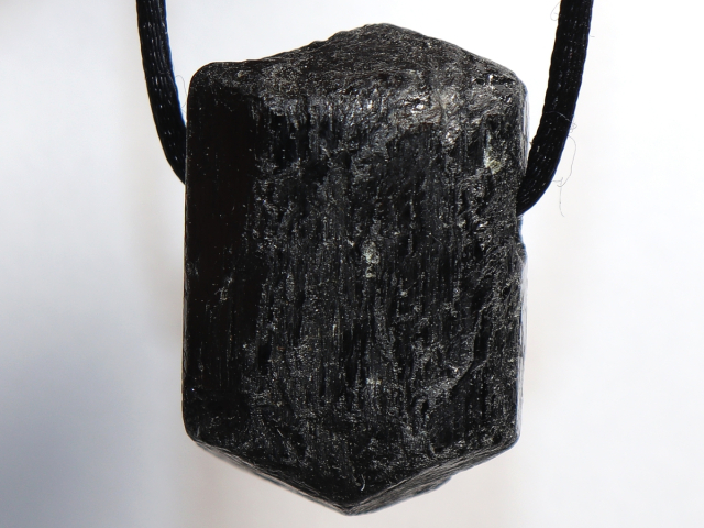 Preview: black tourmaline (Schorl) with cord or silver 925