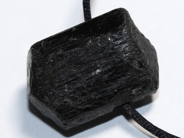 black tourmaline (Schorl) with cord or silver 925