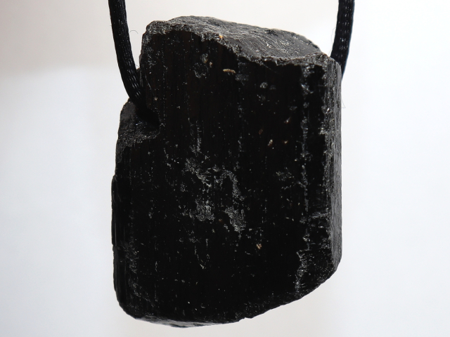 Preview: black tourmaline (Schorl) with cord or silver 925