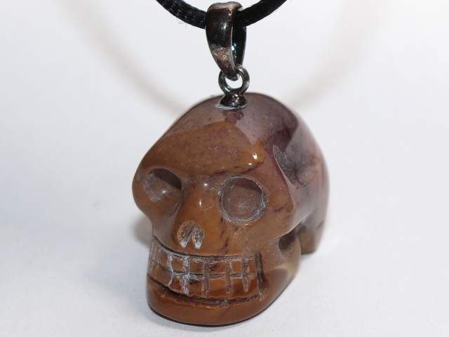mookaite with cord or silver 925