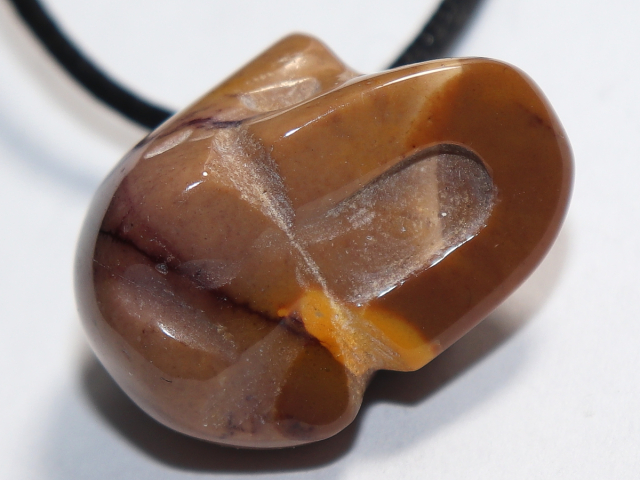 mookaite with cord or silver 925