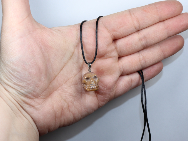 mookaite with cord or silver 925