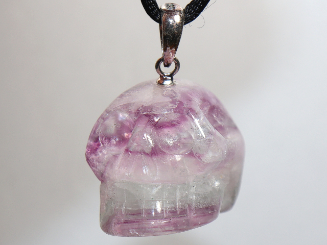 Preview: fluorite with cord or silver 925