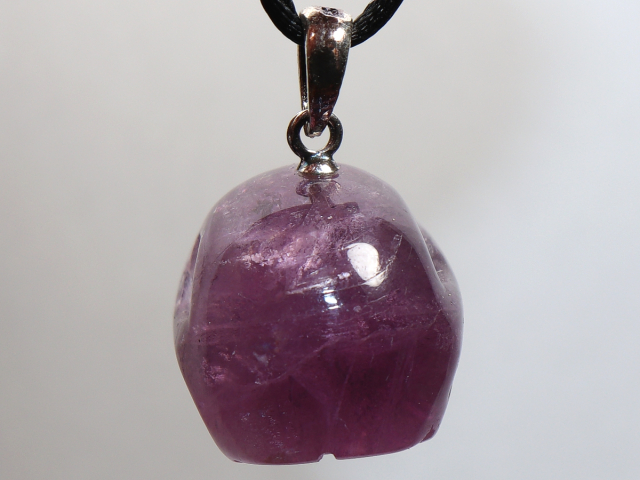 Preview: fluorite with cord or silver 925