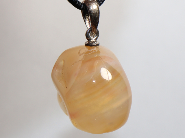 Preview: carnelian with cord or silver 925