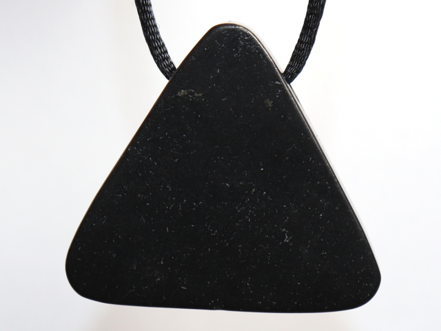 shungite with cord or silver 925