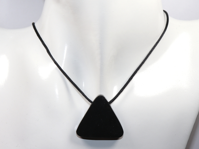 shungite with cord or silver 925