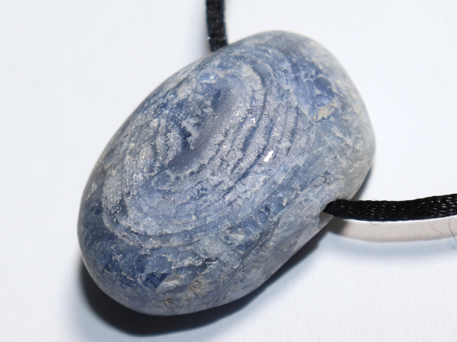 sapphire with cord or silver 925