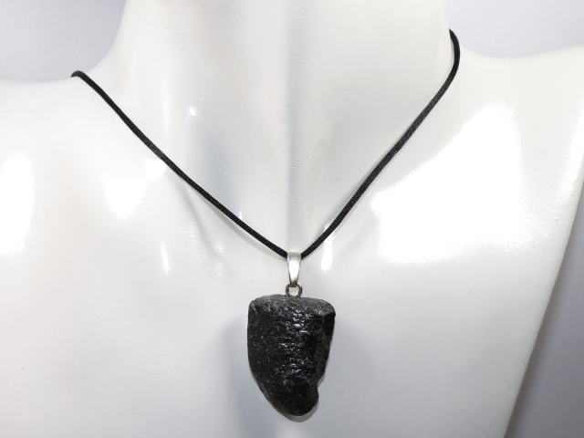 spinel with cord or silver 925