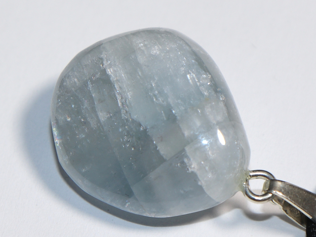 Preview: celestine with cord or silver 925