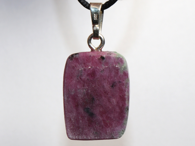 Preview: Rubin mit Band oder Silber 925