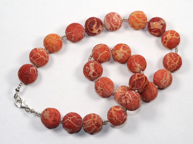 Preview: foam coral with silver 925