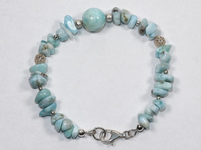 Preview: larimar with silver 925