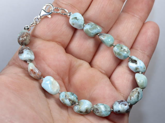Preview: larimar with silver 925