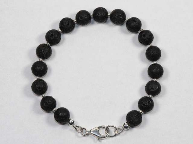 Preview: lava with silver 925