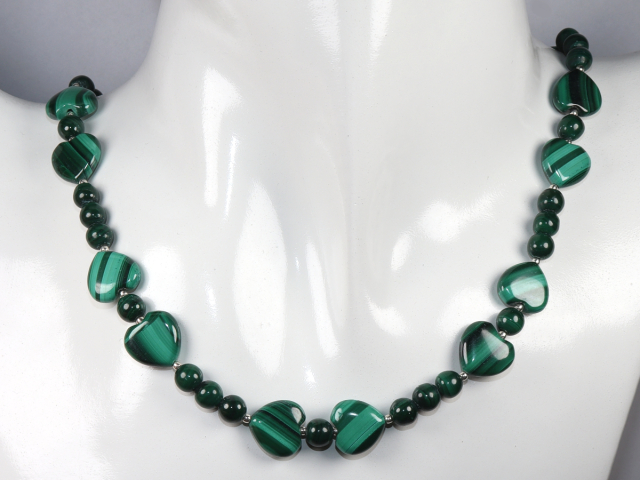 Preview: Malachit mit Silber 925