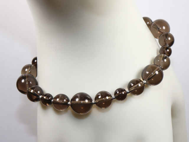 Preview: smoky quartz with silver 925