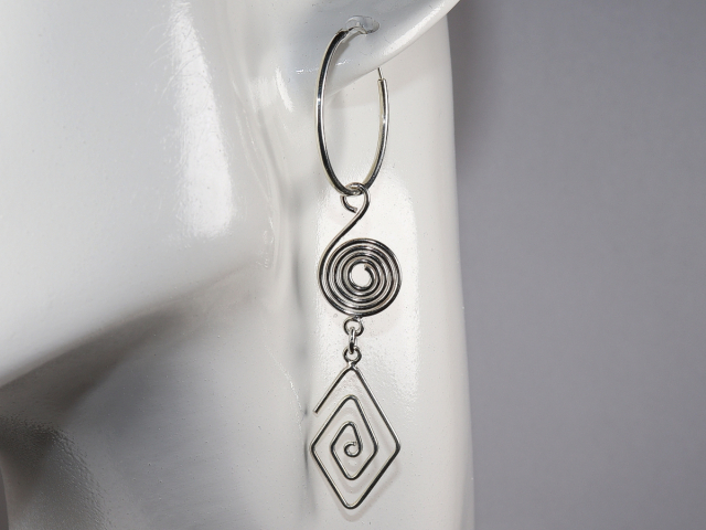 Ohrringe aus Silber 925