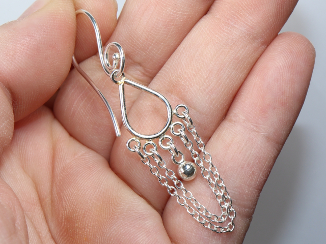 Ohrringe aus Silber 925