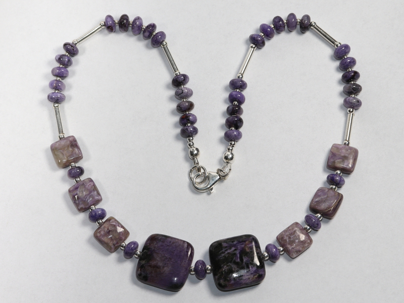 Charoit mit Silber 925