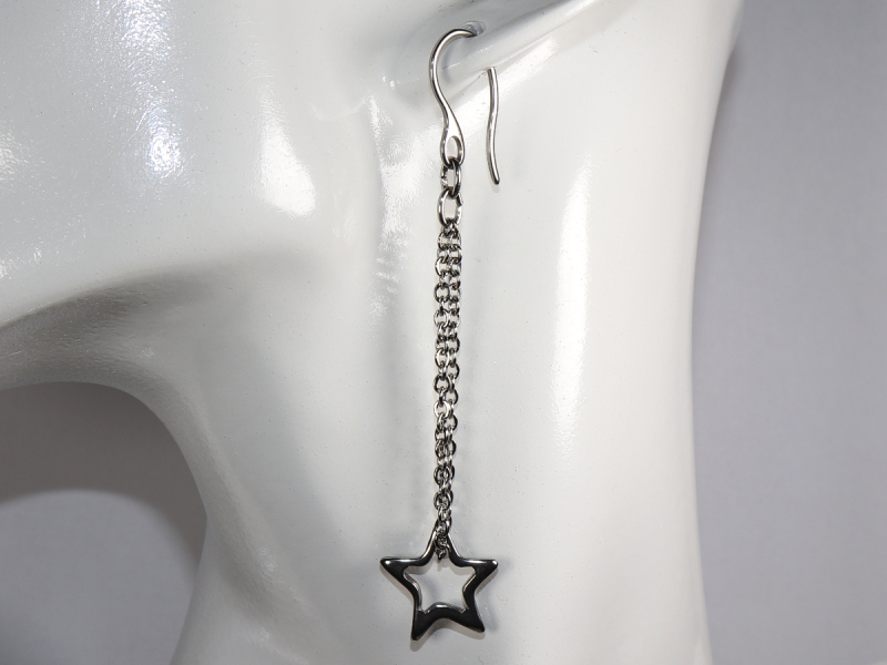 stainless steel earrings