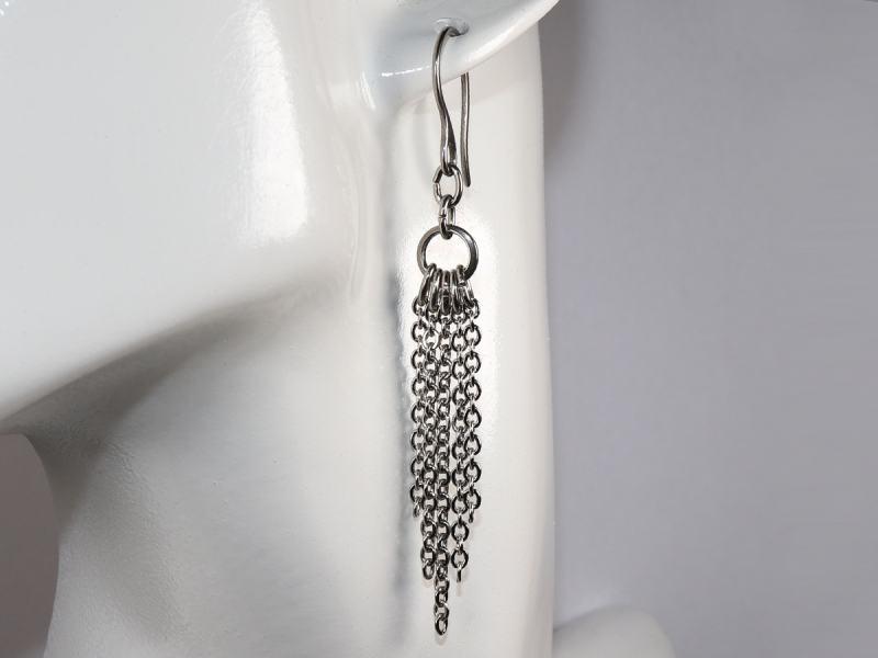 stainless steel earrings