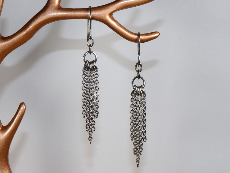 stainless steel earrings