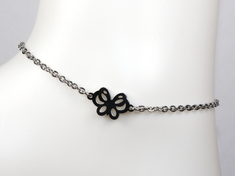 stainless steel anklet