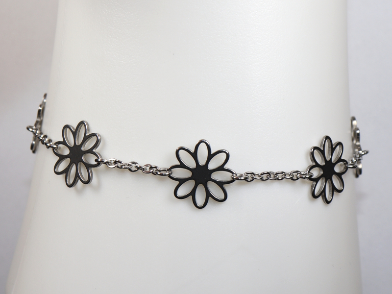 Choker-Halskette aus Edelstahl