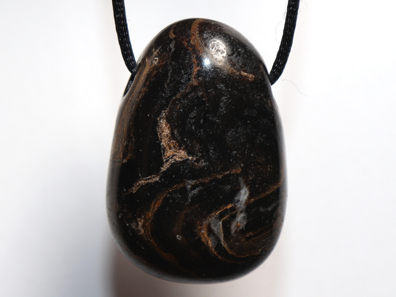 Stromatolith mit Band oder Silber 925