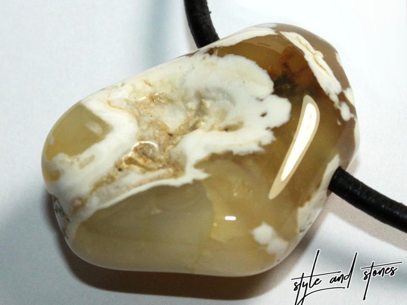 Cappuccino opal on cord