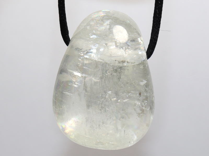 Calcit mit Band oder Silber 925