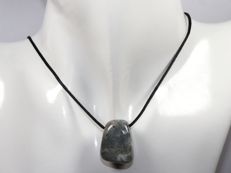 opalite with cord or silver 925