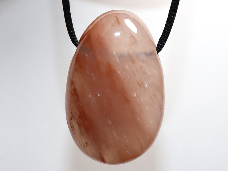 hematite quartz with cord or silver 925