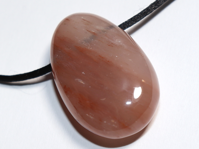 hematite quartz with cord or silver 925