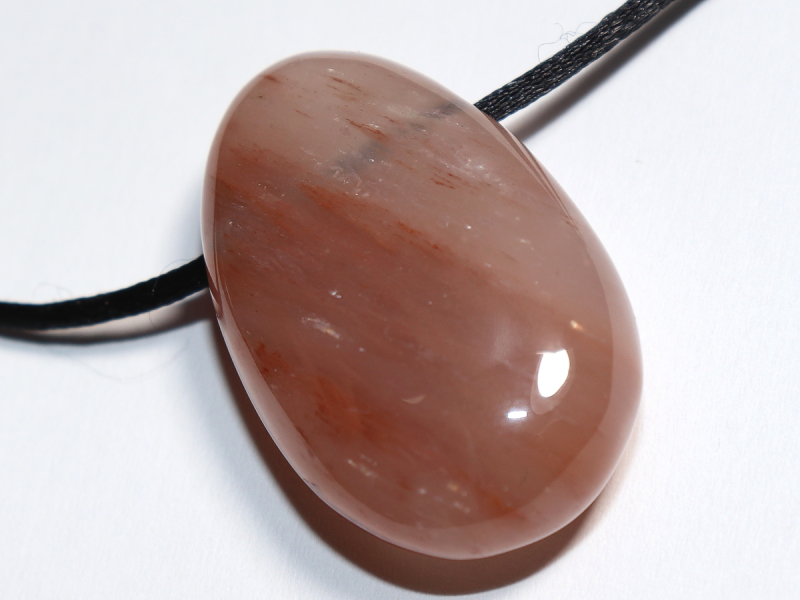 Hematite quartz on cord