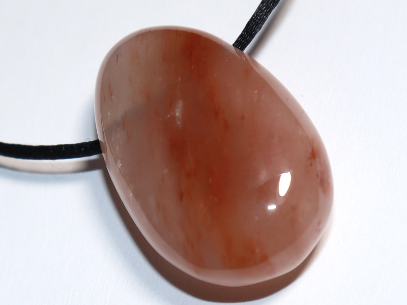 hematite quartz with cord or silver 925
