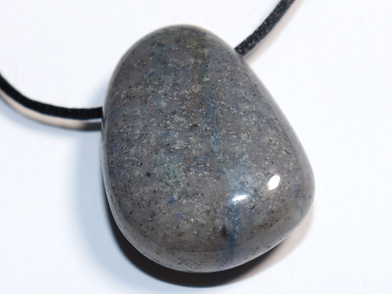 Blauquarz mit Band oder Silber 925