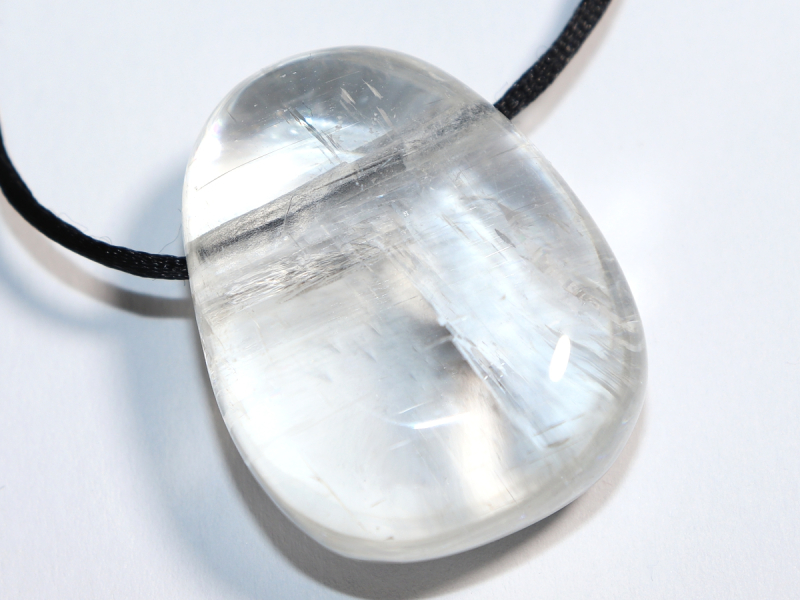 Citrin mit Band oder Silber 925