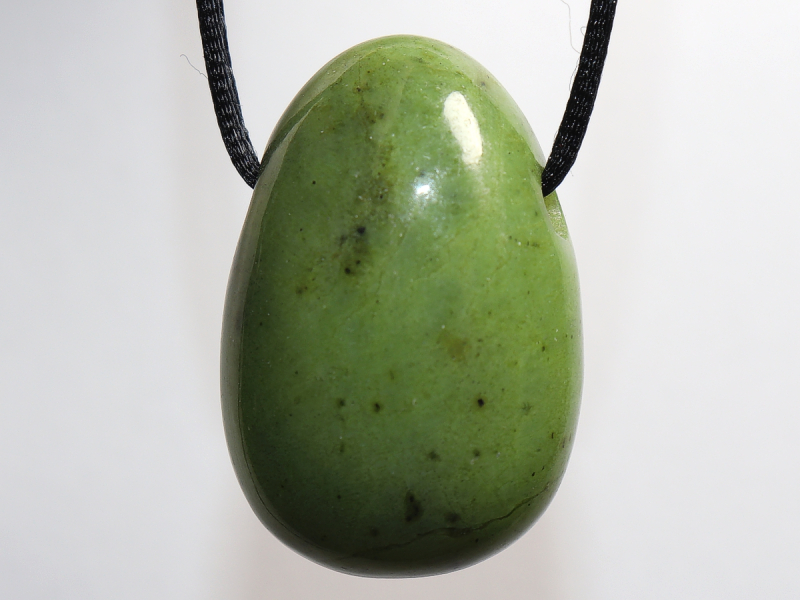 Chrysopras mit Band oder Silber 925