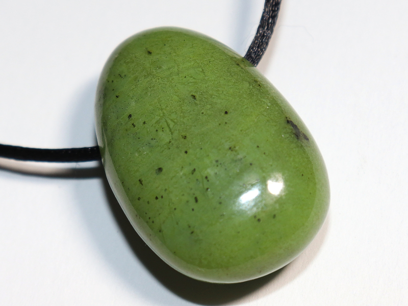 Chrysopras mit Band oder Silber 925