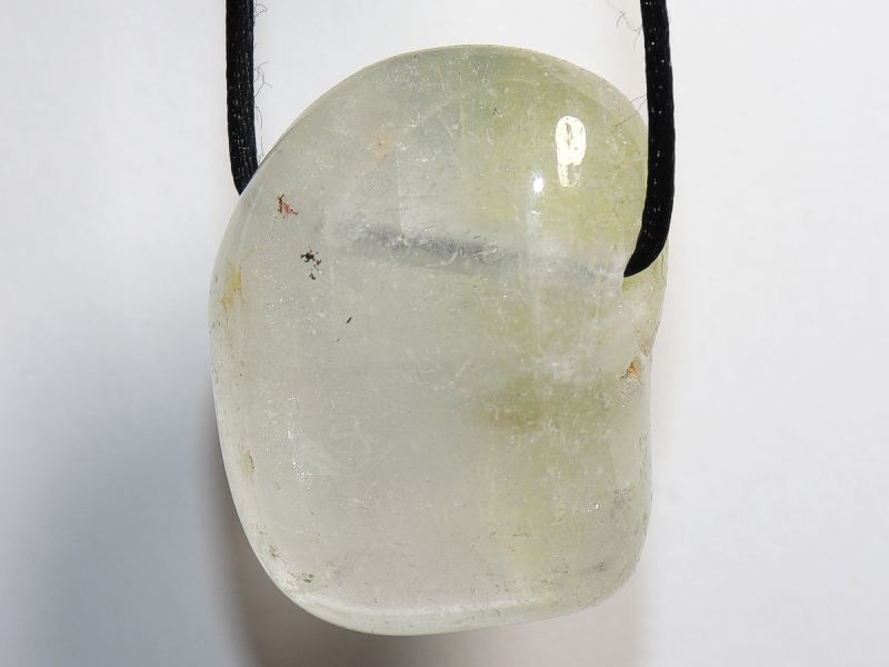 topaz with cord or silver 925